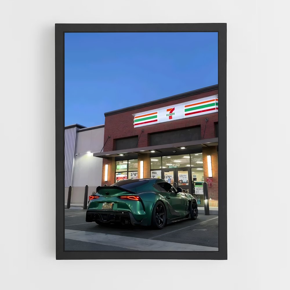 Poster impressionnant Gr supra – affiche Toyota (vue 2)